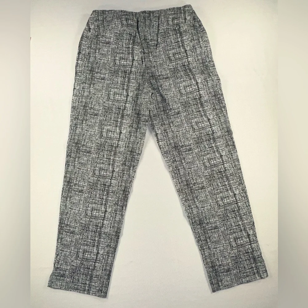 Hope & Harlow • Stretch Capri Women Size Small Pull On Ankle Slit Office Classic - Picture 4 of 12